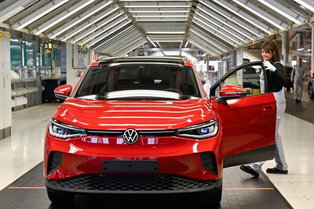 Doanh số bán xe điện của Volkswagen đã tăng 26% trong năm ngoái.