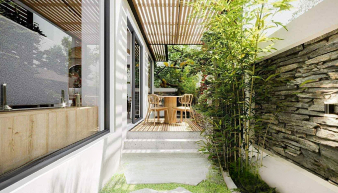 Dòng căn xẻ khe mang đến không gian sống thoáng đãng (Ảnh minh họa)
